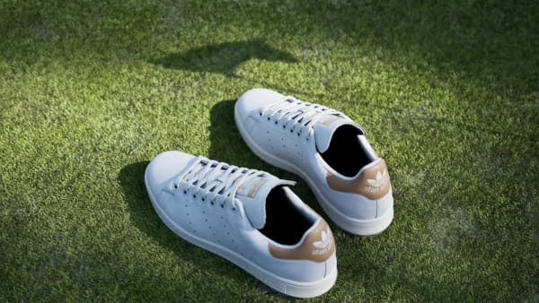 Blanc Chaussure de golf sans crampons Stan Smith