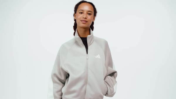 Grau Stadium Trainingsjacke