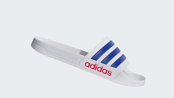 Λευκό Adilette Shower Slides