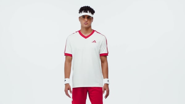 Bianco T-shirt Tennis Classics