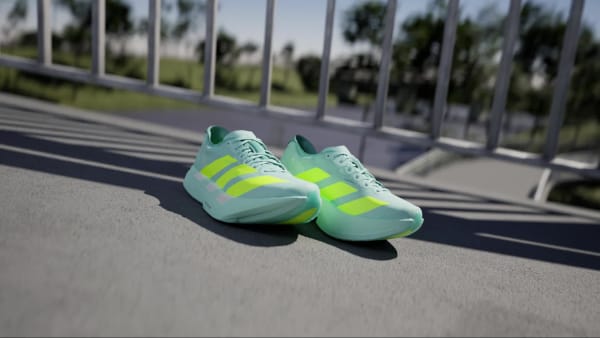 Turquoise Adizero Adios Pro 4 Shoes