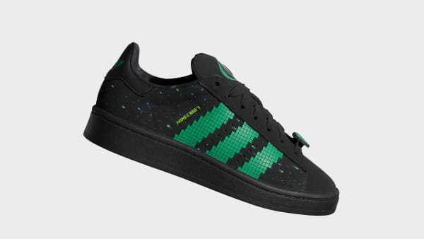 สีดำ รองเท้า ADIDAS MINECRAFT CAMPUS 00s