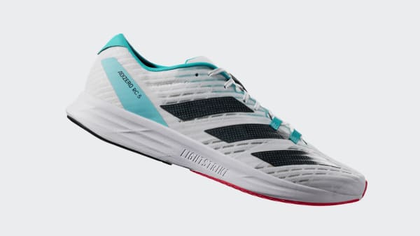 สีขาว รองเท้า Adizero RC 5