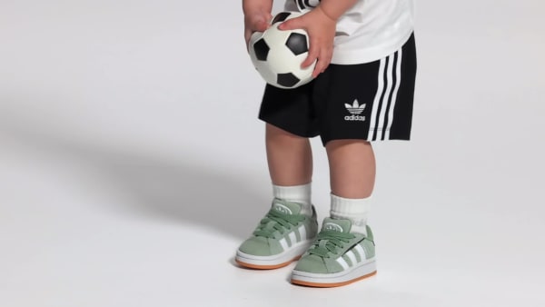 Πράσινο Campus 00s Comfort Closure Elastic Lace Shoes Kids