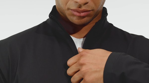 cerná Tričko Terrex Multi Climacool 1/2 Zip Long Sleeve