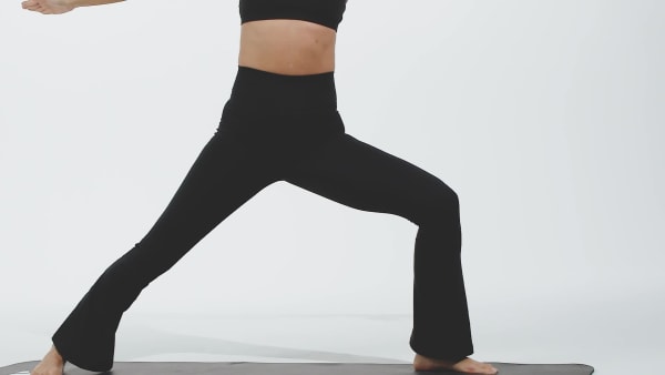 Black All Me Essentials Flare Leggings