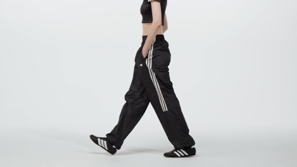 Zwart Adicolor Teamgeist Oversized Trainingsbroek