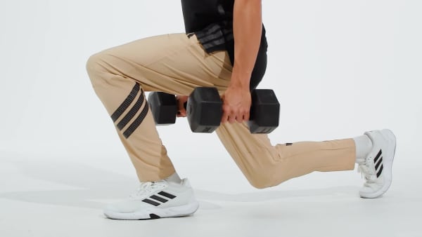 hnedá Tepláky Icon 3-Stripes Woven