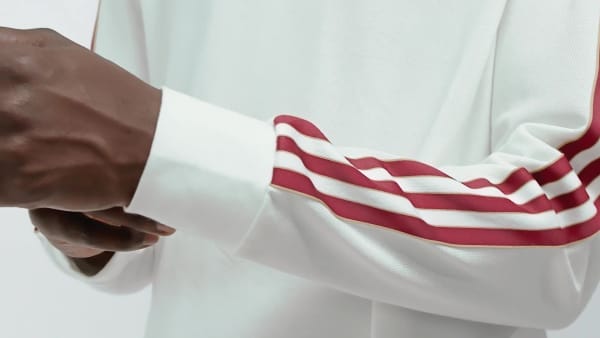 Λευκό Μακρυμάνικη μπλούζα polo Arsenal Terrace Icons