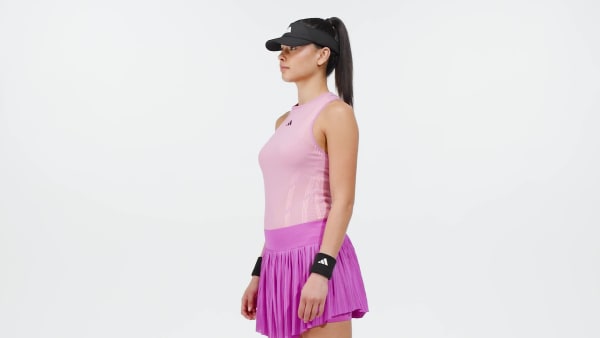fialová Tielko Tennis Pro AEROREADY Seamless Y