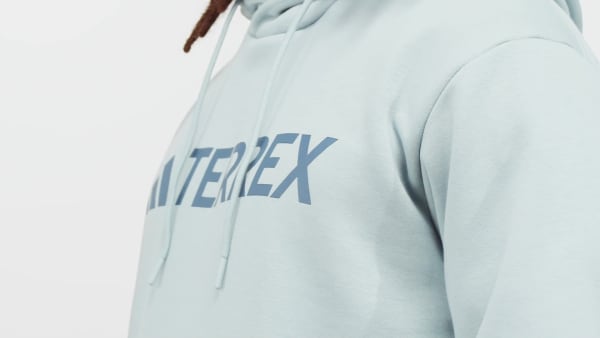 Grey Terrex Multi Large Logo Hoodie