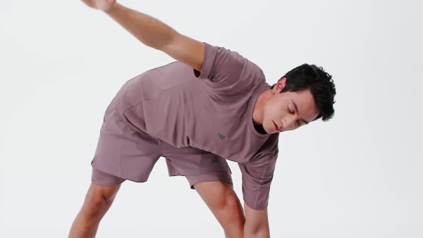 Mau-tim Áo Thun Yoga