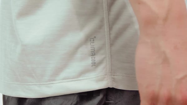 Cinzento T-shirt Mélange Own The Run