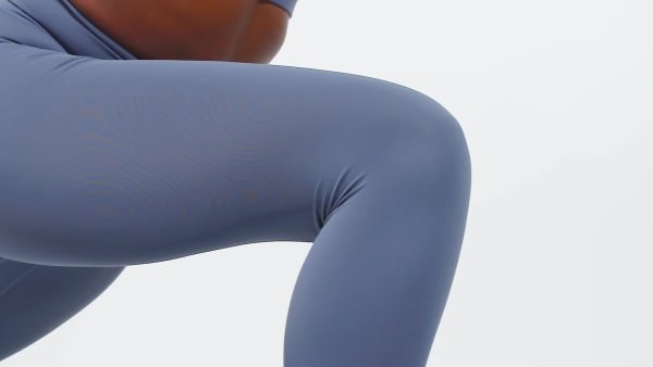 Azul Calzas All Me Largo 7/8 Tiro Alto
