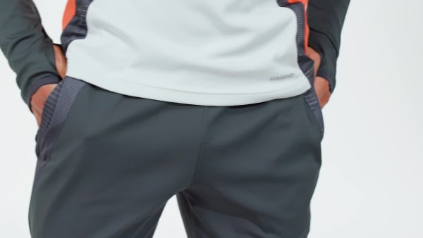 Grey Benfica Tiro 24 Competition Training Pants