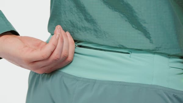 グリーン adizero アーカイブ ランニング ジェル ショーツ