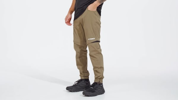 Vert Pantalon de randonnée Terrex Utilitas Zip-Off