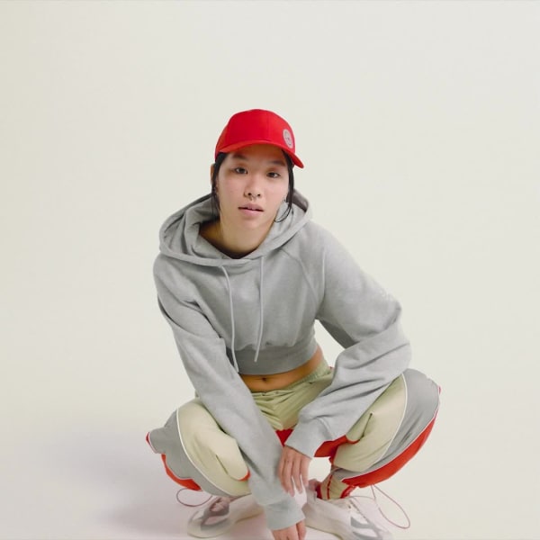 bézová Tričko adidas by Stella McCartney Crop