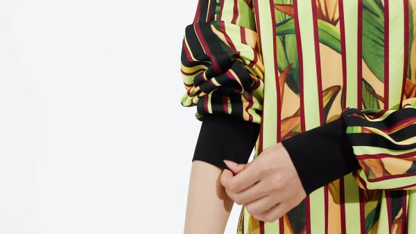 Amarillo Vestido adidas X FARM Premium