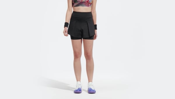 Negro Shorts de Tenis Match