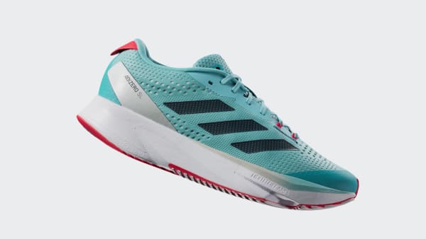 สีน้ำเงิน รองเท้า ADIZERO SL W