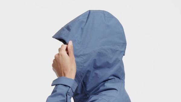 Blau TERREX Multi RAIN.RDY 2.5-Layer Regenjacke