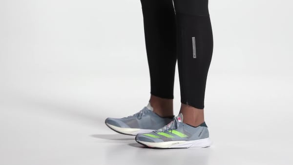 Blau Adizero Adios 8 Laufschuh