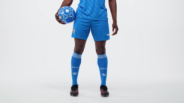 modrá Třetí šortky Real Madrid 25/26
