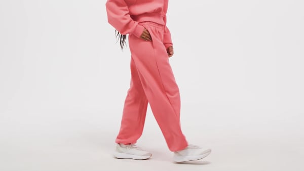 Rose Pantalon ample doux Lux