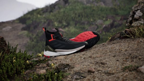 Grey Terrex Free Hiker 2.0 Gore-Tex Hiking Shoes
