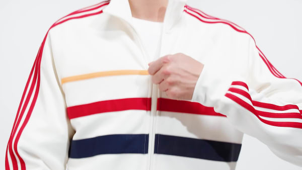 White The First Track Top