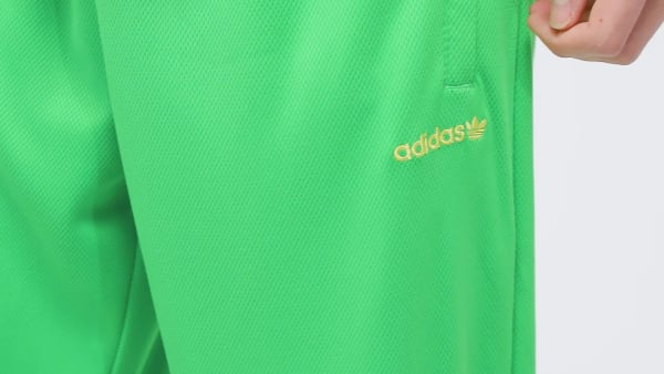 Verde Pantalón Zip Flare