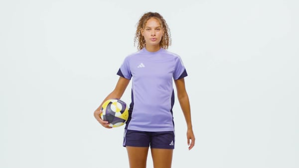 Roxo Camisola de Treino Tiro 25 Competition