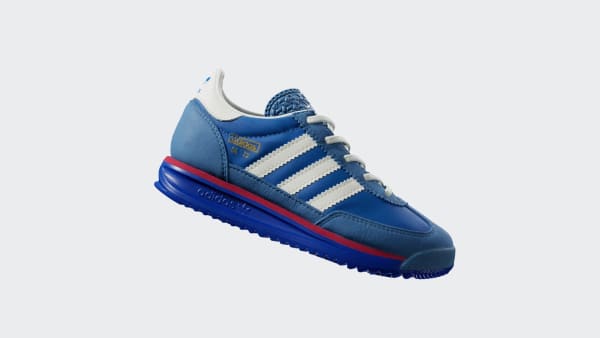 Azul Zapatillas SL 72 RS Cordones Elásticos Kids