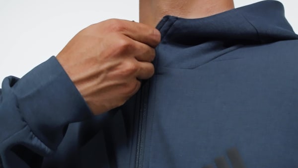 modrá Sportovní bunda Designed for Training Full-Zip