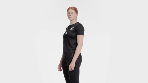 Svart Black Ferns Rugby World Cup Home Jersey CQ706