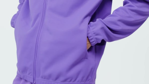 adidas Real Madrid LFSTLR Track Top - Purple | Free Shipping with