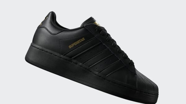 Men's shoes adidas Superstar Xlg Core Black/ Core Black/ Gold Metallic