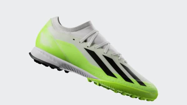 Hvit X Crazyfast.3 Turf Fotballsko