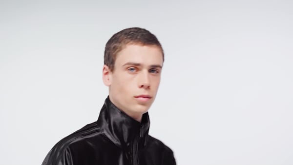 Noir Veste de survêtement métallisé Firebird