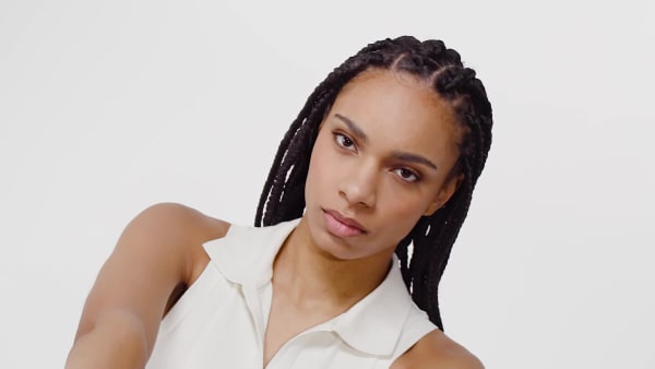 adidas Premium Originals Rib Dress - White | Free Shipping