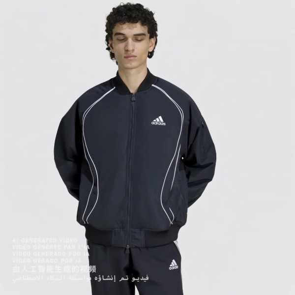 Black Teamgeist Padded Jacket