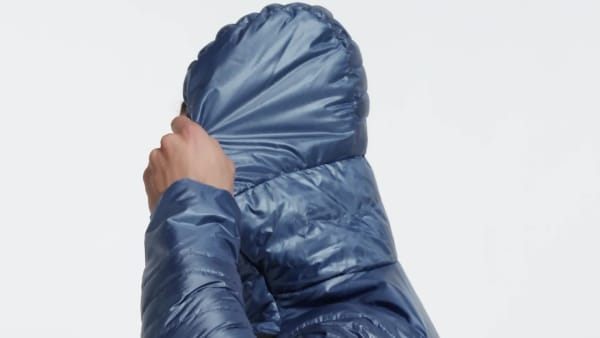 Azul Chaqueta con capucha Techrock Year-Round Down