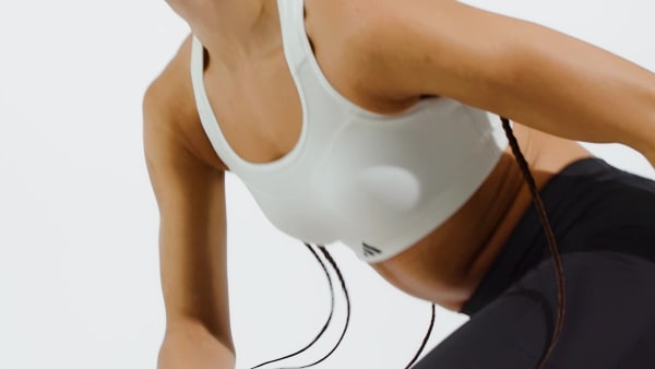 Blanc Brassière TLRD Impact Training Maintien fort