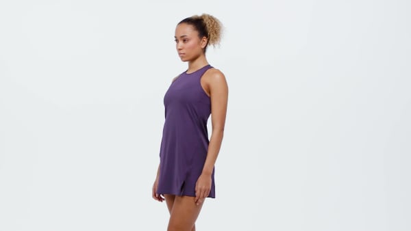 Morado Vestido de tenis Club Climacool