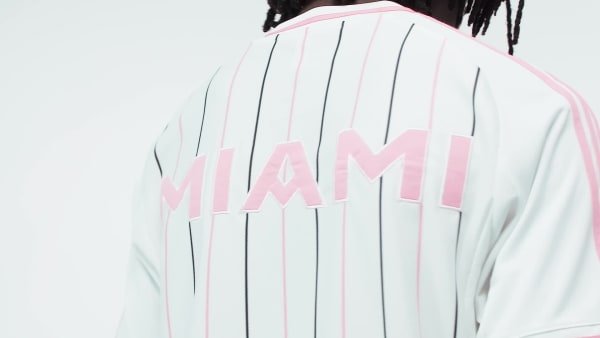 biela Tričko Inter Miami CF Baseball