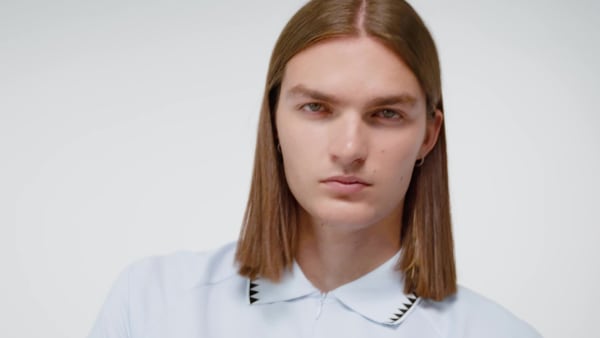 Bleu POLO CHEST STRIPES SLIM