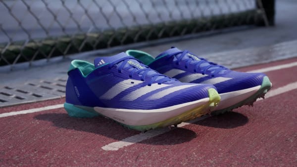 Blue Adizero Ambition Shoes