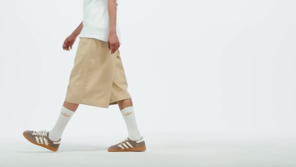 Beige Firebird Utility jorts