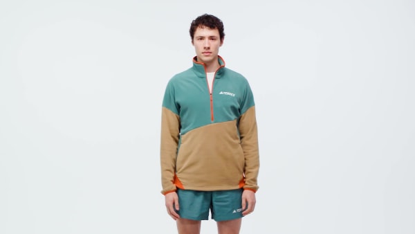 zelená Větrovka Terrex Multi Climawarm Fleece